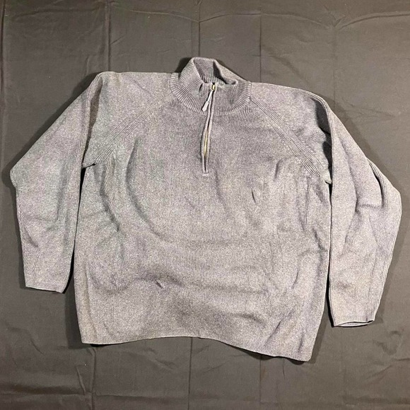 St. John’s Bay Quarter Zip Pullover Sweater‎ - Picture 1 of 4